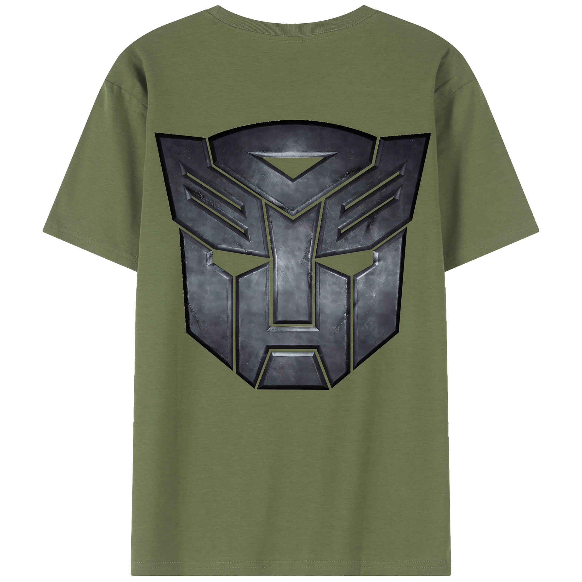 （画像用） Transformers トランスフォーマー 綿100％半袖Tシャツ（背面プリント）